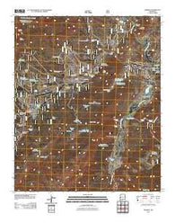 Reserve New Mexico Historical topographic map, 1:24000 scale, 7.5 X 7.5 Minute, Year 2011