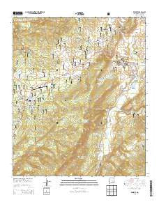 Reserve New Mexico Historical topographic map, 1:24000 scale, 7.5 X 7.5 Minute, Year 2013