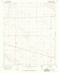Ricardo New Mexico Historical topographic map, 1:24000 scale, 7.5 X 7.5 Minute, Year 1966
