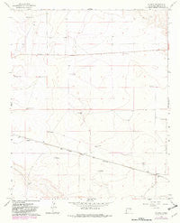 Ricardo New Mexico Historical topographic map, 1:24000 scale, 7.5 X 7.5 Minute, Year 1966