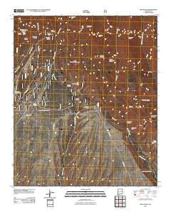 Rice Ranch New Mexico Historical topographic map, 1:24000 scale, 7.5 X 7.5 Minute, Year 2011