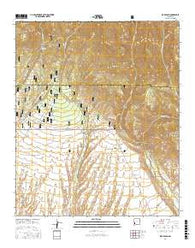 Rice Ranch New Mexico Current topographic map, 1:24000 scale, 7.5 X 7.5 Minute, Year 2017