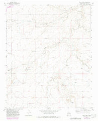 Riley Camp New Mexico Historical topographic map, 1:24000 scale, 7.5 X 7.5 Minute, Year 1968