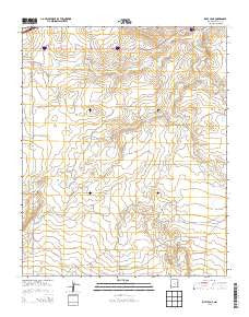 Riley Camp New Mexico Historical topographic map, 1:24000 scale, 7.5 X 7.5 Minute, Year 2013