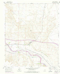 Rincon New Mexico Historical topographic map, 1:24000 scale, 7.5 X 7.5 Minute, Year 1959