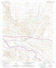 Rincon New Mexico Historical topographic map, 1:24000 scale, 7.5 X 7.5 Minute, Year 1959