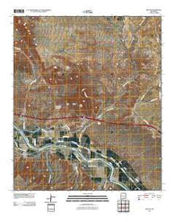 Rincon New Mexico Historical topographic map, 1:24000 scale, 7.5 X 7.5 Minute, Year 2010