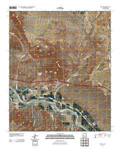Rincon New Mexico Historical topographic map, 1:24000 scale, 7.5 X 7.5 Minute, Year 2010