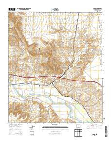 Rincon New Mexico Historical topographic map, 1:24000 scale, 7.5 X 7.5 Minute, Year 2013