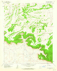 Rincon Marquez New Mexico Historical topographic map, 1:24000 scale, 7.5 X 7.5 Minute, Year 1961