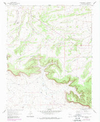 Rincon Marquez New Mexico Historical topographic map, 1:24000 scale, 7.5 X 7.5 Minute, Year 1961