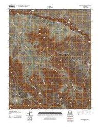 Rincon Hondo New Mexico Historical topographic map, 1:24000 scale, 7.5 X 7.5 Minute, Year 2010