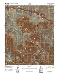 Rincon Hondo New Mexico Historical topographic map, 1:24000 scale, 7.5 X 7.5 Minute, Year 2010