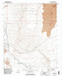 Rio Puerco New Mexico Historical topographic map, 1:24000 scale, 7.5 X 7.5 Minute, Year 1991
