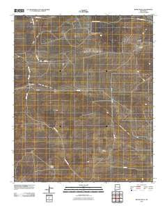 Rippee Ranch New Mexico Historical topographic map, 1:24000 scale, 7.5 X 7.5 Minute, Year 2010