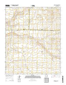 Rippee Ranch New Mexico Historical topographic map, 1:24000 scale, 7.5 X 7.5 Minute, Year 2013