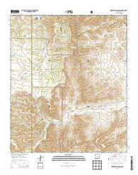 Robertson Canyon New Mexico Historical topographic map, 1:24000 scale, 7.5 X 7.5 Minute, Year 2013