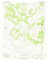 Robinson Peak New Mexico Historical topographic map, 1:24000 scale, 7.5 X 7.5 Minute, Year 1971