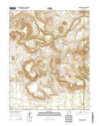 Robinson Peak New Mexico Historical topographic map, 1:24000 scale, 7.5 X 7.5 Minute, Year 2013