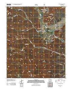 Rociada New Mexico Historical topographic map, 1:24000 scale, 7.5 X 7.5 Minute, Year 2011