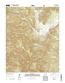 Rociada New Mexico Historical topographic map, 1:24000 scale, 7.5 X 7.5 Minute, Year 2013