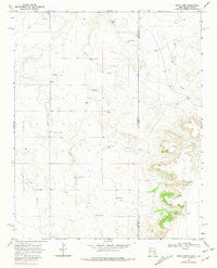 Rock Camp Texas Historical topographic map, 1:24000 scale, 7.5 X 7.5 Minute, Year 1968