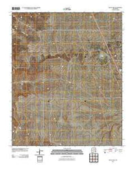 Rock Lake New Mexico Historical topographic map, 1:24000 scale, 7.5 X 7.5 Minute, Year 2010