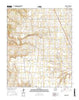 Rock Lake New Mexico Current topographic map, 1:24000 scale, 7.5 X 7.5 Minute, Year 2017