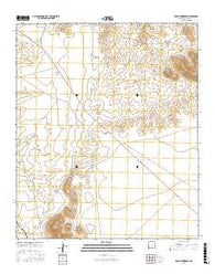 Rock Tank Draw New Mexico Current topographic map, 1:24000 scale, 7.5 X 7.5 Minute, Year 2017