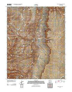 Rocky Point New Mexico Historical topographic map, 1:24000 scale, 7.5 X 7.5 Minute, Year 2010