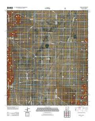 Rodeo New Mexico Historical topographic map, 1:24000 scale, 7.5 X 7.5 Minute, Year 2012