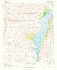 Romero Canyon New Mexico Historical topographic map, 1:24000 scale, 7.5 X 7.5 Minute, Year 1961