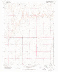 Romero Spring New Mexico Historical topographic map, 1:24000 scale, 7.5 X 7.5 Minute, Year 1973