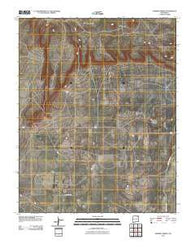 Romero Spring New Mexico Historical topographic map, 1:24000 scale, 7.5 X 7.5 Minute, Year 2010