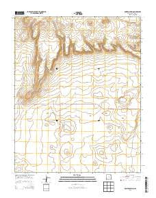 Romero Spring New Mexico Historical topographic map, 1:24000 scale, 7.5 X 7.5 Minute, Year 2013
