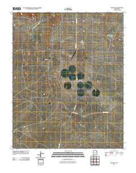 Rosebud New Mexico Historical topographic map, 1:24000 scale, 7.5 X 7.5 Minute, Year 2010