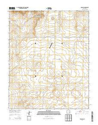 Rosebud New Mexico Historical topographic map, 1:24000 scale, 7.5 X 7.5 Minute, Year 2013