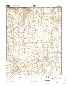 Rosebud New Mexico Historical topographic map, 1:24000 scale, 7.5 X 7.5 Minute, Year 2013