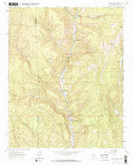 Rosilla Peak New Mexico Historical topographic map, 1:24000 scale, 7.5 X 7.5 Minute, Year 1961