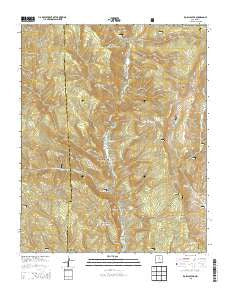 Rosilla Peak New Mexico Historical topographic map, 1:24000 scale, 7.5 X 7.5 Minute, Year 2013
