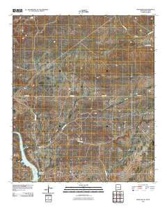 Ross Ranch New Mexico Historical topographic map, 1:24000 scale, 7.5 X 7.5 Minute, Year 2010