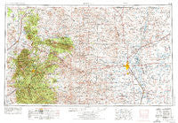 Roswell New Mexico Historical topographic map, 1:250000 scale, 1 X 2 Degree, Year 1955