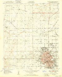 Roswell North New Mexico Historical topographic map, 1:24000 scale, 7.5 X 7.5 Minute, Year 1949