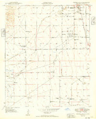Roswell South New Mexico Historical topographic map, 1:24000 scale, 7.5 X 7.5 Minute, Year 1949