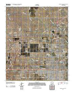 Roswell North New Mexico Historical topographic map, 1:24000 scale, 7.5 X 7.5 Minute, Year 2010