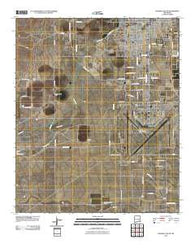 Roswell South New Mexico Historical topographic map, 1:24000 scale, 7.5 X 7.5 Minute, Year 2010
