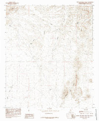 Rough And Ready Hills New Mexico Historical topographic map, 1:24000 scale, 7.5 X 7.5 Minute, Year 1985