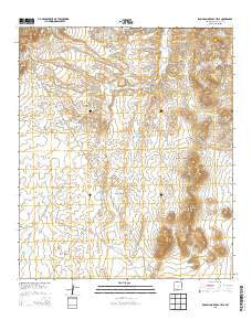 Rough and Ready Hills New Mexico Historical topographic map, 1:24000 scale, 7.5 X 7.5 Minute, Year 2013