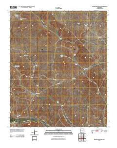 Round Mountain New Mexico Historical topographic map, 1:24000 scale, 7.5 X 7.5 Minute, Year 2010