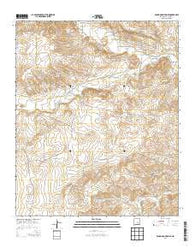 Round Mountain SE New Mexico Historical topographic map, 1:24000 scale, 7.5 X 7.5 Minute, Year 2013